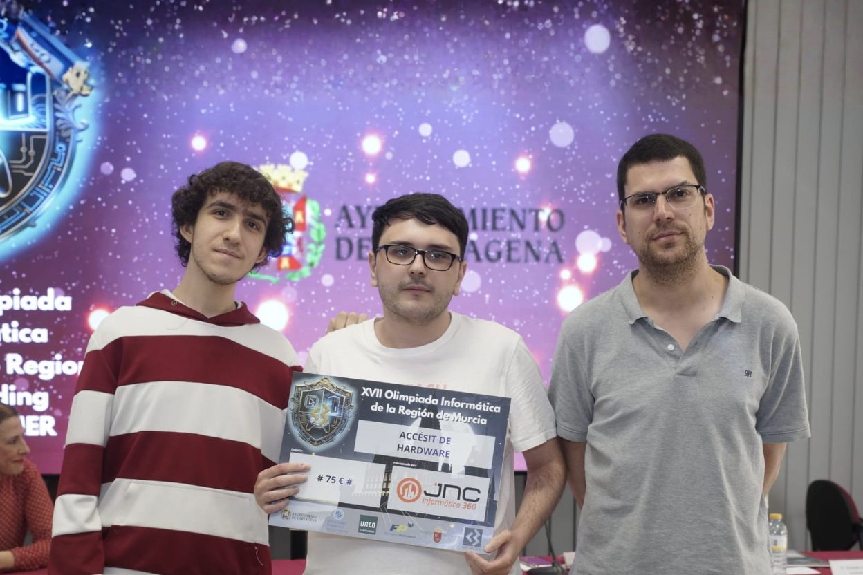 JNC patrocina la XVII Olimpiada Informática de la Región de Murcia
